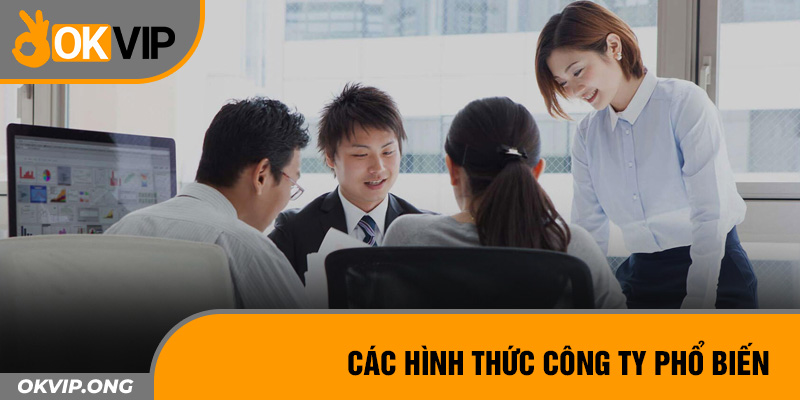 Các hình thức công ty phổ biến