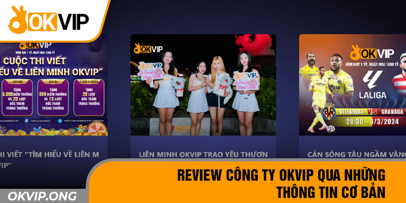 Review công ty OKVIP qua những thông tin cơ bản